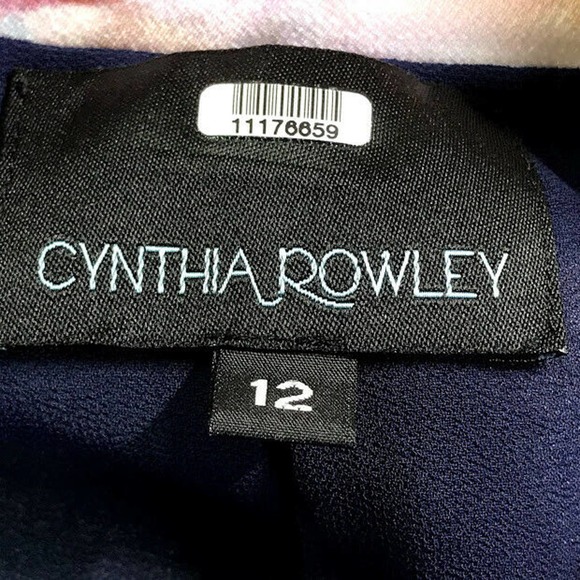 Cynthia Rowley Rose Floral Romper 12 Buckle Belt - Picture 10 of 13